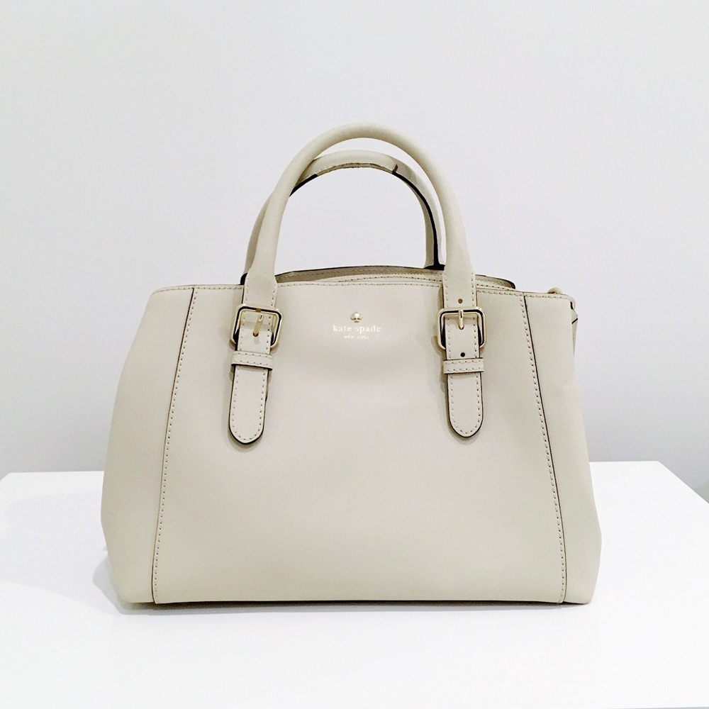 Kate Spade Ivory Removable Strap Bag